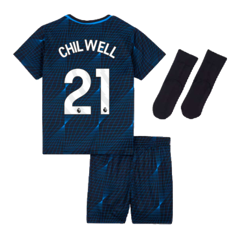 2023-2024 Chelsea Away Baby Kit (CHILWELL 21)