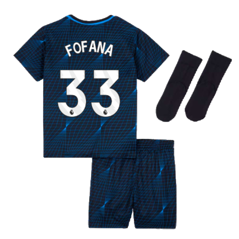 2023-2024 Chelsea Away Baby Kit (FOFANA 33)