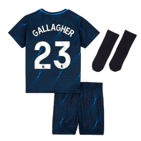 2023-2024 Chelsea Away Baby Kit (GALLAGHER 23)