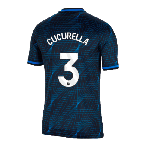 2023-2024 Chelsea Away Football Shirt (Cucurella 3)