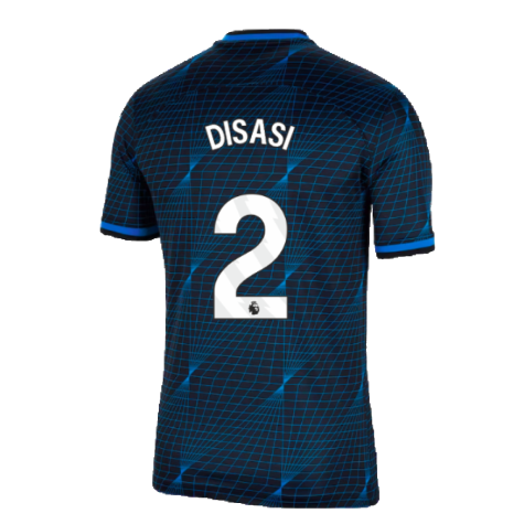 2023-2024 Chelsea Away Football Shirt (Disasi 2)