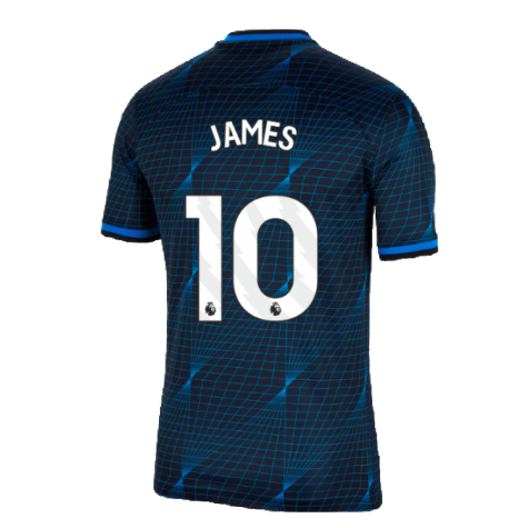 2023-2024 Chelsea Away Football Shirt (James 10)