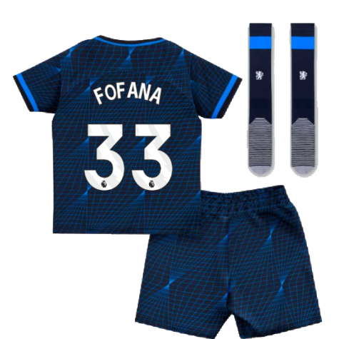 2023-2024 Chelsea Away Mini Kit (FOFANA 33)