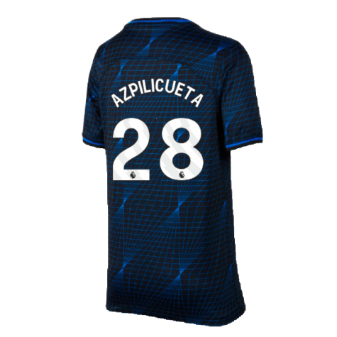 2023-2024 Chelsea Away Shirt (Kids) (AZPILICUETA 28)