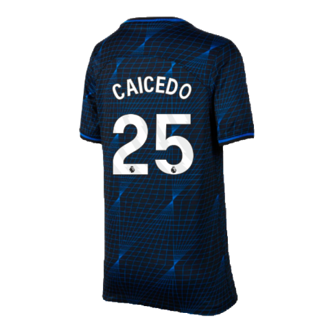 2023-2024 Chelsea Away Shirt (Kids) (Caicedo 25)