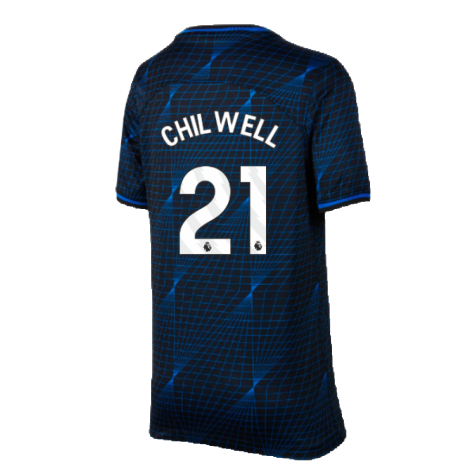 2023-2024 Chelsea Away Shirt (Kids) (CHILWELL 21)