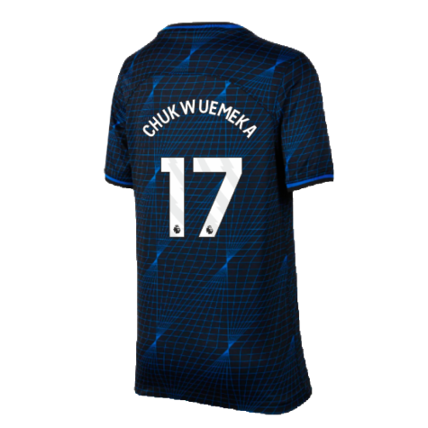 2023-2024 Chelsea Away Shirt (Kids) (Chukwuemeka 17)