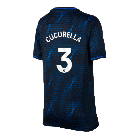 2023-2024 Chelsea Away Shirt (Kids) (Cucurella 3)