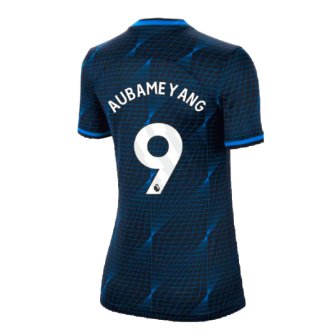 2023-2024 Chelsea Away Shirt (Womens) (AUBAMEYANG 9)