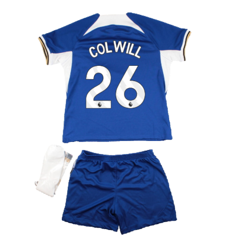 2023-2024 Chelsea Home Little Boys Mini Kit (Colwill 26)