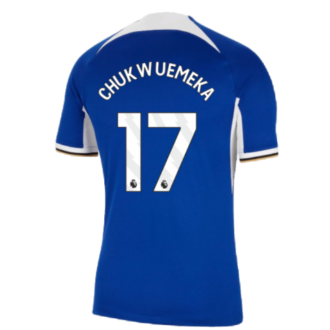 2023-2024 Chelsea Home Shirt (Chukwuemeka 17)