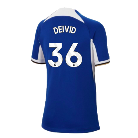 2023-2024 Chelsea Home Shirt (Kids) (Deivid 36)