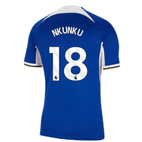 2023-2024 Chelsea Home Shirt (Nkunku 18)