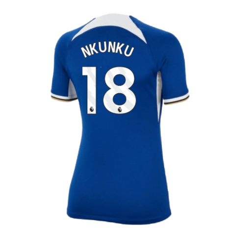 2023-2024 Chelsea Home Shirt (Womens) (Nkunku 18)