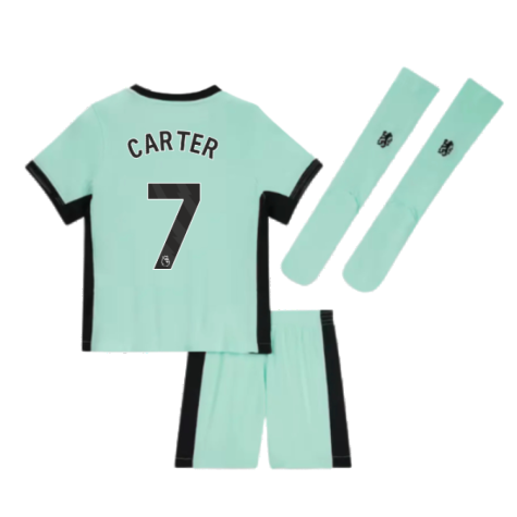 2023-2024 Chelsea Little Boys Third Mini Kit (Carter 7)