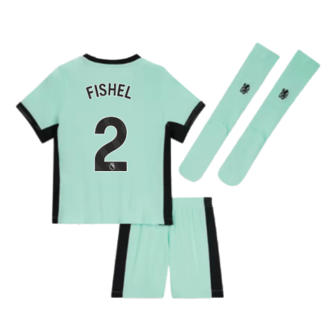 2023-2024 Chelsea Little Boys Third Mini Kit (Fishel 2)