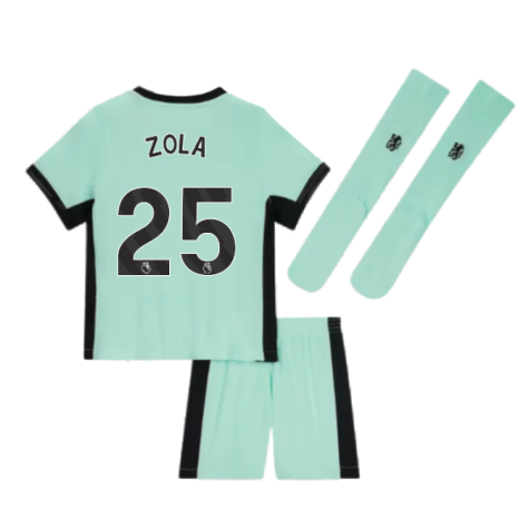 2023-2024 Chelsea Little Boys Third Mini Kit (ZOLA 25)