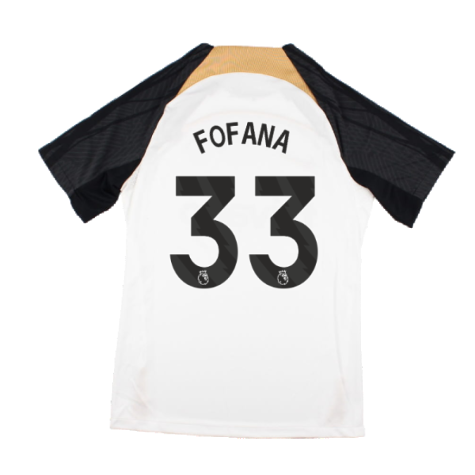 2023-2024 Chelsea Strike Training Shirt (White) (FOFANA 33)