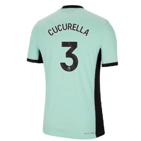 2023-2024 Chelsea Third Authentic Shirt (Cucurella 3)