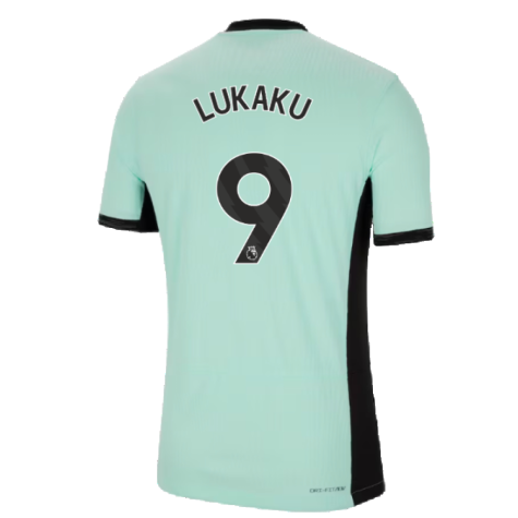 2023-2024 Chelsea Third Authentic Shirt (LUKAKU 9)