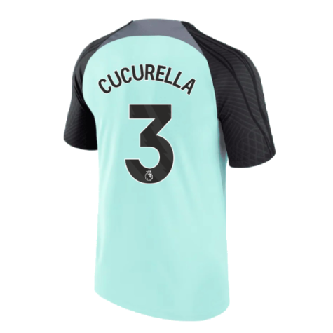 2023-2024 Chelsea Training Shirt (Mint Foam) - Kids (Cucurella 3)