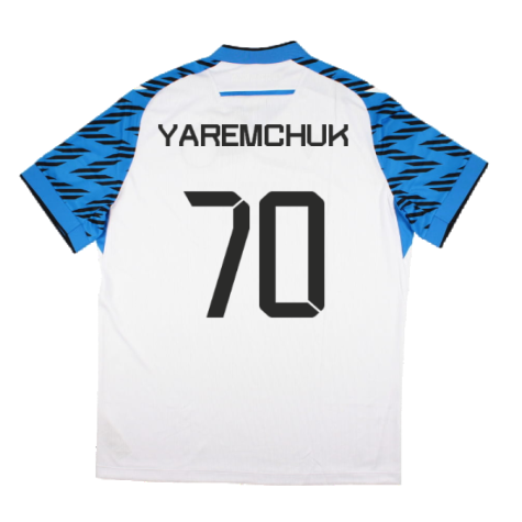 2023-2024 Club Brugge Authentic Away Shirt (YAREMCHUK 70)