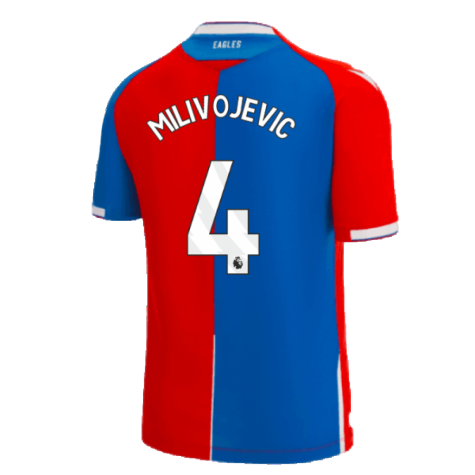 2023-2024 Crystal Palace Home Shirt (MILIVOJEVIC 4)