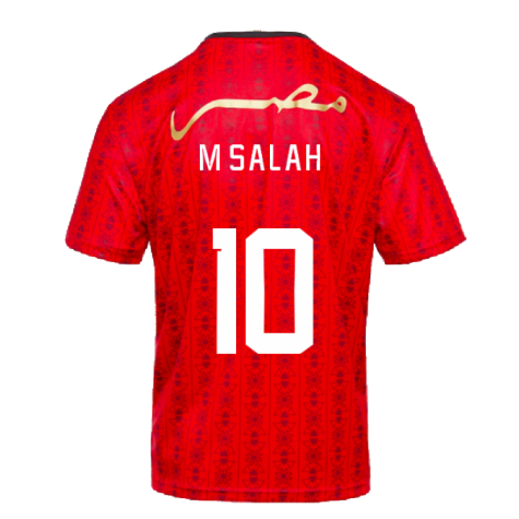 2023-2024 Egypt FtblCulture Jersey (Red) (M SALAH 10)