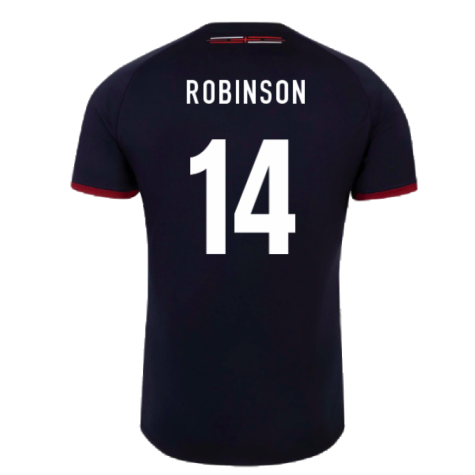 2023-2024 England Alternate Rugby Shirt (Kids) (Robinson 14)