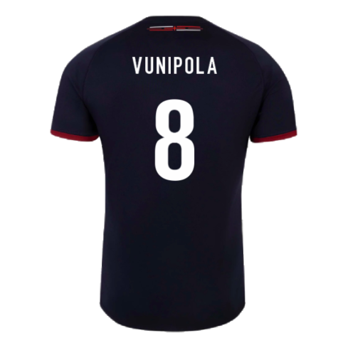 2023-2024 England Alternate Rugby Shirt (Kids) (Vunipola 8)