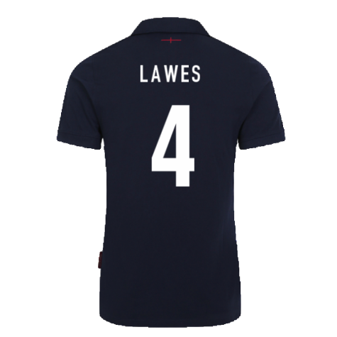 2023-2024 England Rugby Alternate Classic Jersey (Lawes 4)