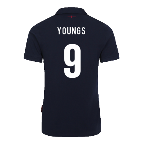 2023-2024 England Rugby Alternate Classic Jersey (Youngs 9)