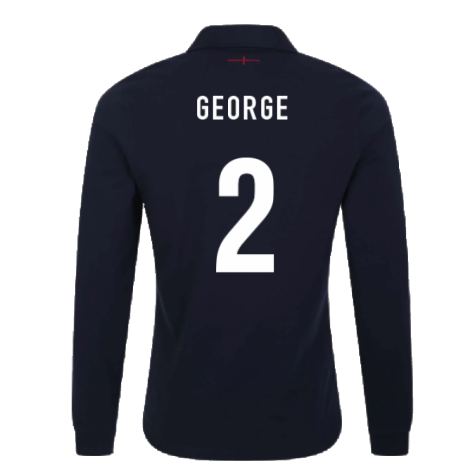 2023-2024 England Rugby Alternate LS Classic Jersey (George 2)