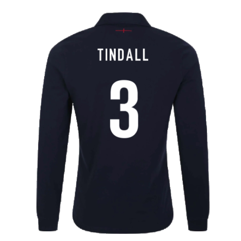 2023-2024 England Rugby Alternate LS Classic Jersey (Tindall 3)