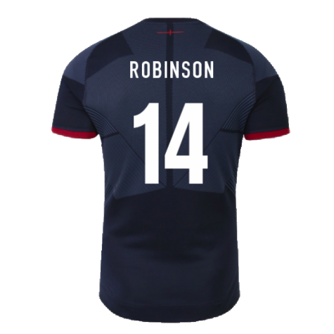 2023-2024 England Rugby Alternate Pro Jersey (Robinson 14)