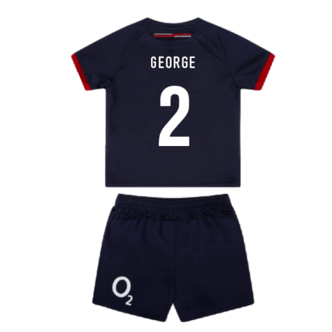 2023-2024 England Rugby Alternate Replica Infant Kit (George 2)