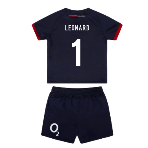 2023-2024 England Rugby Alternate Replica Infant Kit (Leonard 1)