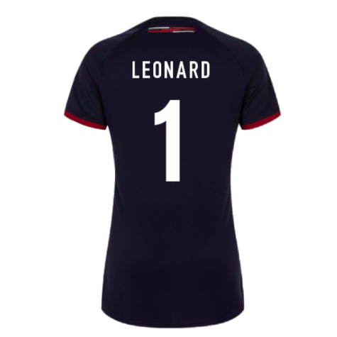 2023-2024 England Rugby Alternate Shirt (Ladies) (Leonard 1)