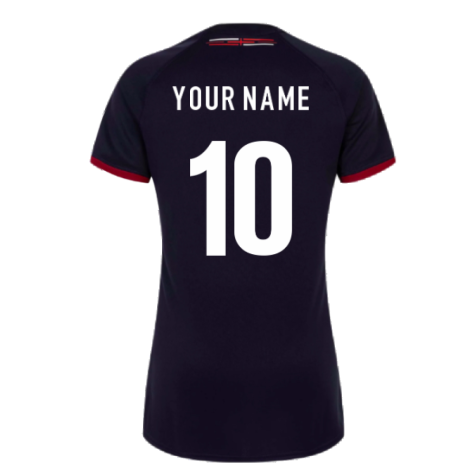 2023-2024 England Rugby Alternate Shirt (Ladies) (Your Name)