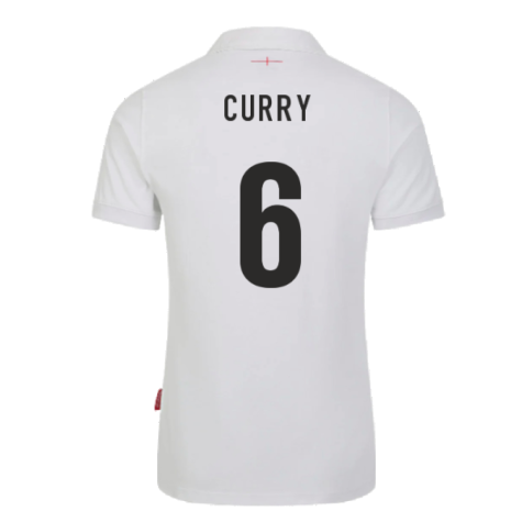 2023-2024 England Rugby Home Classic Shirt (Kids) (Curry 6)