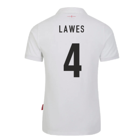 2023-2024 England Rugby Home Classic Shirt (Kids) (Lawes 4)