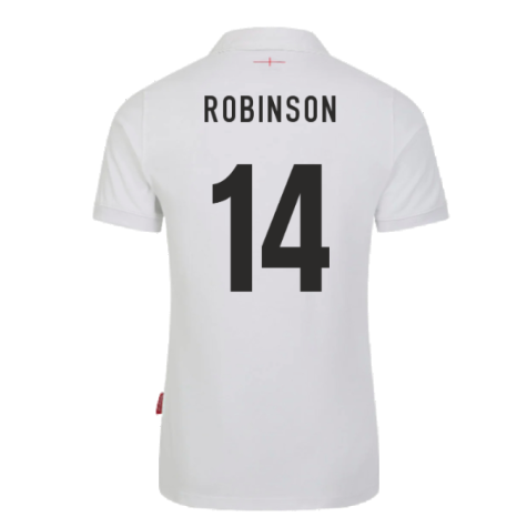 2023-2024 England Rugby Home Classic Shirt (Kids) (Robinson 14)