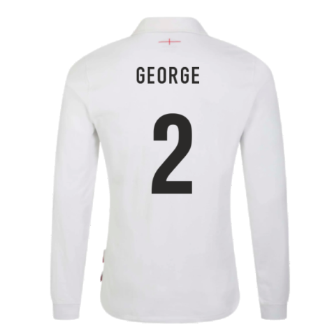 2023-2024 England Rugby Home LS Classic Jersey (George 2)