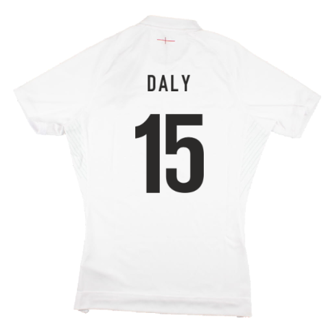 2023-2024 England Rugby Home Pro Jersey (Daly 15)