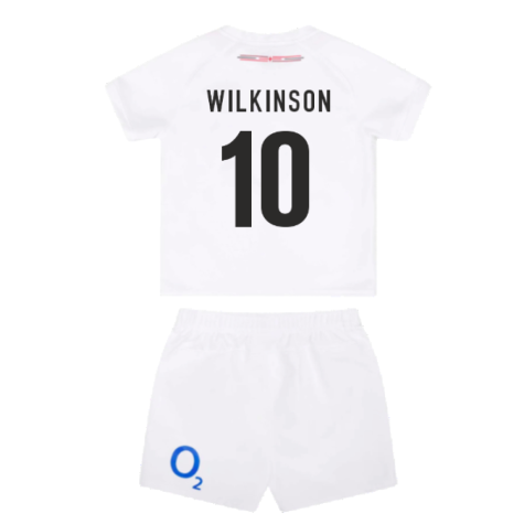 2023-2024 England Rugby Home Replica Infant Mini Kit (Wilkinson 10)