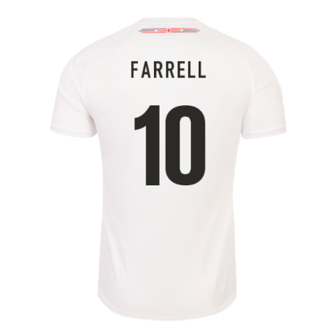 2023-2024 England Rugby Home Shirt (Farrell 10)