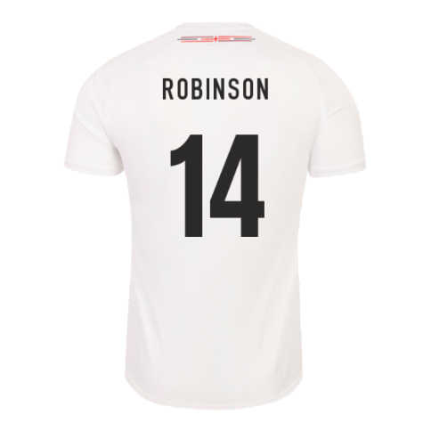 2023-2024 England Rugby Home Shirt (Robinson 14)