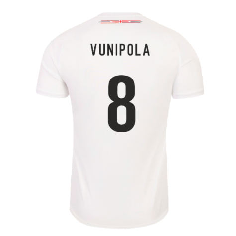 2023-2024 England Rugby Home Shirt (Vunipola 8)