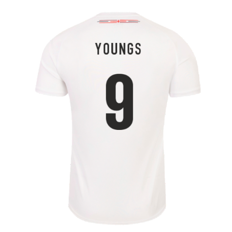 2023-2024 England Rugby Home Shirt (Youngs 9)