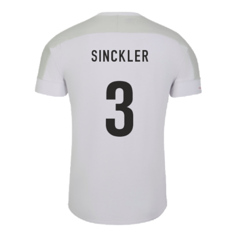 2023-2024 England Rugby Presentation Tee (White) (Sinckler 3)